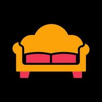Double Sofa Vector Icon