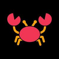 Crab Vector Icon