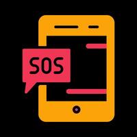 SOS Vector Icon