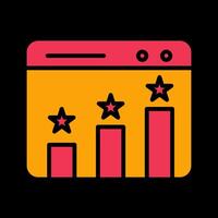 Website Ranking Vector Icon
