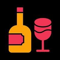 icono de vector de vino