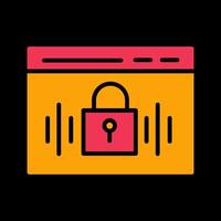 Voice Lock Vector Icon