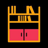 Book Shelf Vector Icon