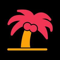 Coconut Tree Vector Icon