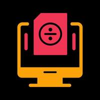 Divide Vector Icon