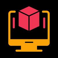 Cube Vector Icon