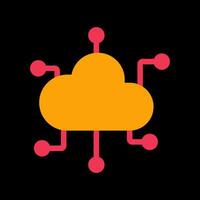 Cloud Computing Vector Icon