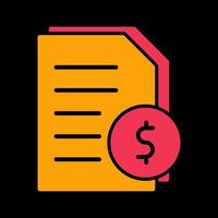 Invoices Vector Icon
