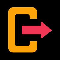 Logout Vector Icon