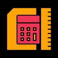 Ruler Vector Icon