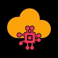 Cloud Computing Vector Icon