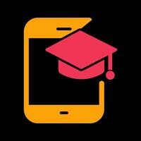 Digital Learning Vector Icon