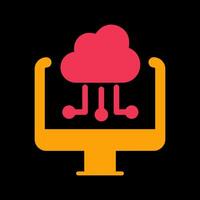 Cloud Computing Vector Icon