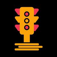 Traffic Signal Vector Icon