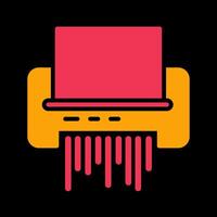 Paper Shredder Vector Icon