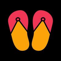 Slippers Vector Icon