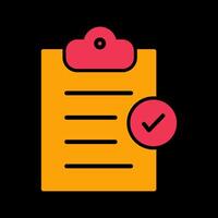 Booking Checklist Vector Icon