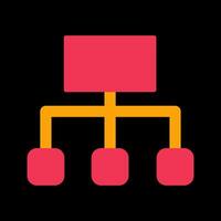 Flowchart Vector Icon