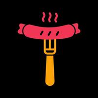 Sausage Vector Icon