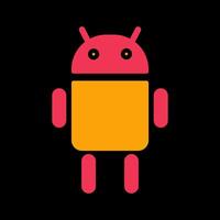 icono de vector de Android