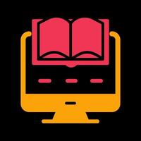 Digital Learning Vector Icon