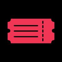 Tickets Vector Icon