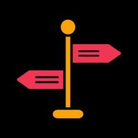 Signboard Vector Icon