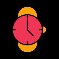 icono de vector de reloj de pulsera