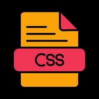 icono de vector de css