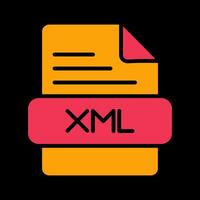 XML Vector Icon