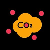 Carbon Dioxide Vector Icon