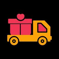 Delivery Gift Vector Icon