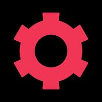 Setting Gear Vector Icon