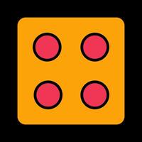 Dice Vector Icon