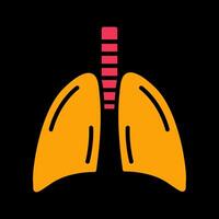 Lungs Vector Icon