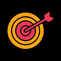 Darts Game Vector Icon