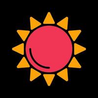 Sun Vector Icon