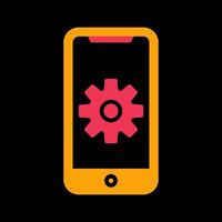 Mobile App Developing Vector Icon