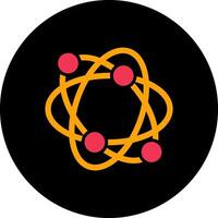 Atomic Structure Vector Icon