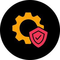 Protected System Vector Icon