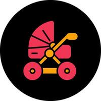 Stroller Vector Icon