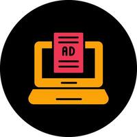 Internet Ads Vector Icon