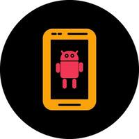 icono de vector de Android