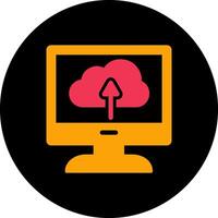 Cloud Backup Vector Icon