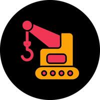 Lifter Crane Vector Icon