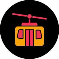 Cable Car Vector Icon