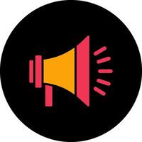 Loudspeaker Vector Icon