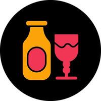 icono de vector de vino