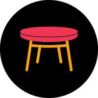 Small Table Vector Icon