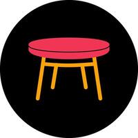 Small Table Vector Icon